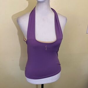 Shiva Shakti Lavender Halter Top Size Small